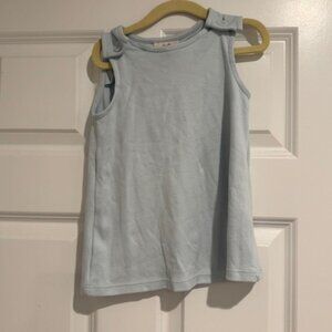 The Beaufort Bonnet Company Light Blue Sleeveless Top — 2T
